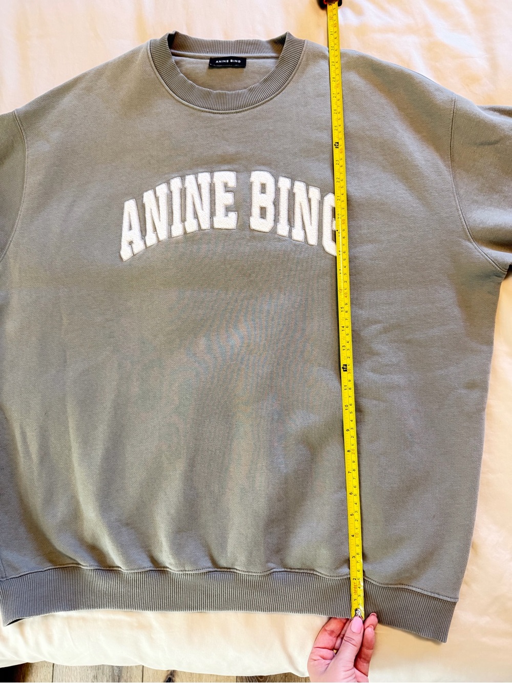 Anine Bing Tyler Sweatshirt, L - Picture 9 of 9